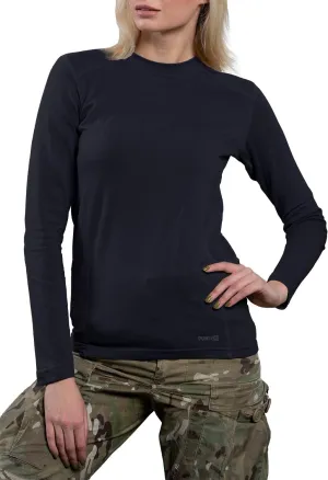 281Z Womens Military Stretch Cotton Underwear Shirt - Tactical Hiking Outdoor - Punisher Combat Line
