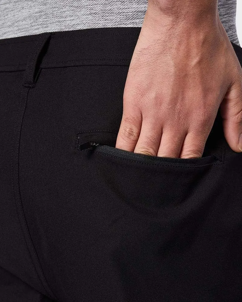 32 Degrees Men's Stretch Woven Wrinkle-Resistant Regular-Fit Flat-Front Commuter Pants