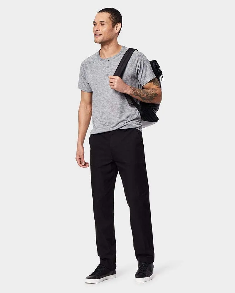 32 Degrees Men's Stretch Woven Wrinkle-Resistant Regular-Fit Flat-Front Commuter Pants