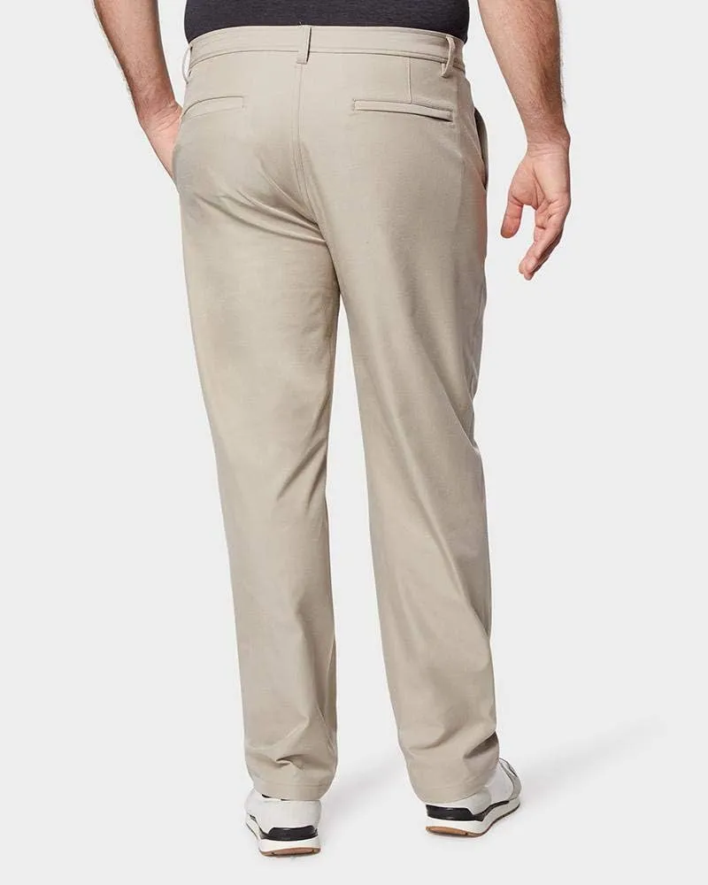 32 Degrees Men's Stretch Woven Wrinkle-Resistant Regular-Fit Flat-Front Commuter Pants