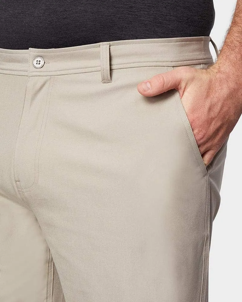 32 Degrees Men's Stretch Woven Wrinkle-Resistant Regular-Fit Flat-Front Commuter Pants