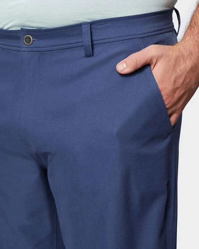 32 Degrees Men's Stretch Woven Wrinkle-Resistant Regular-Fit Flat-Front Commuter Pants