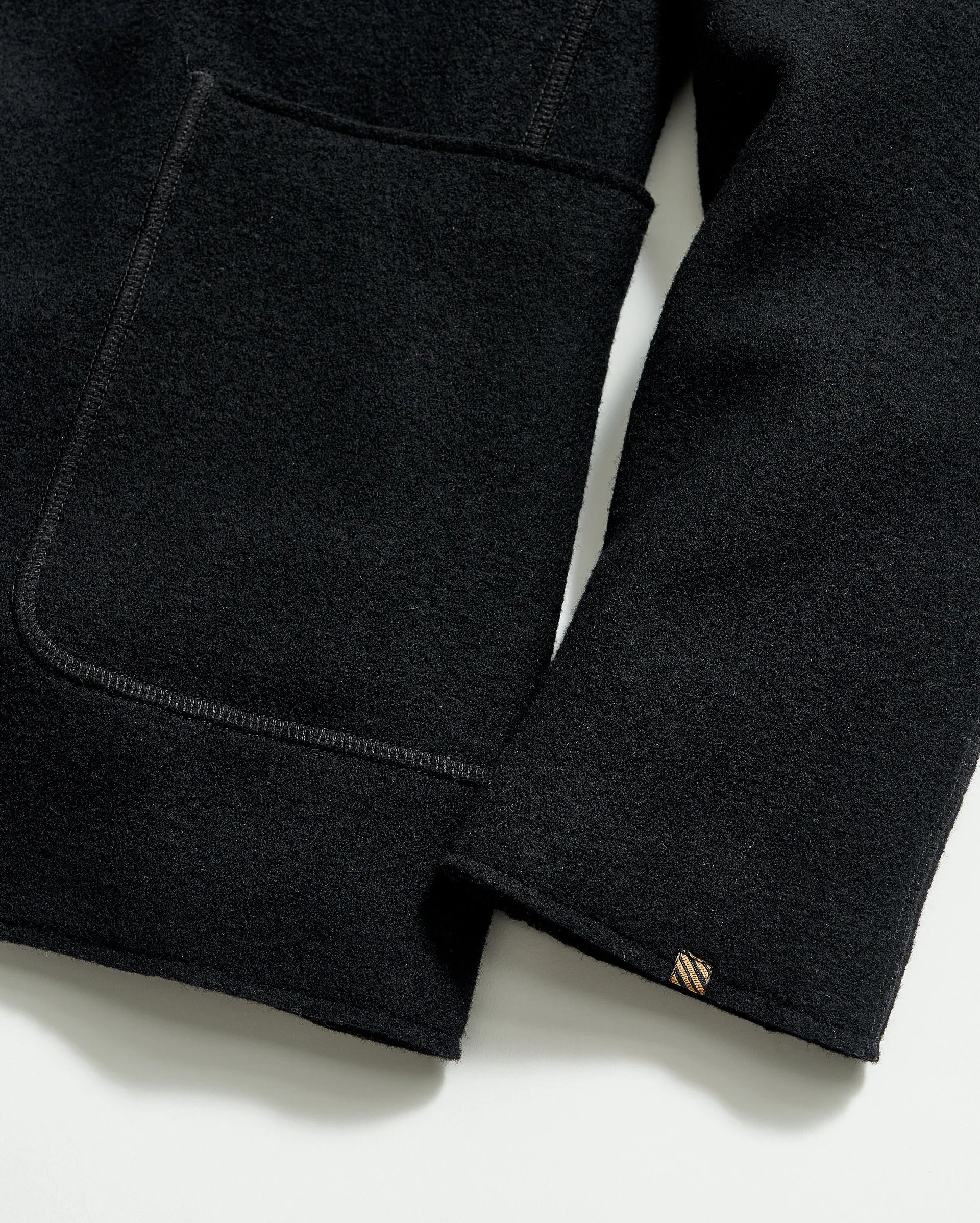 Boiled Wool Sport Coat