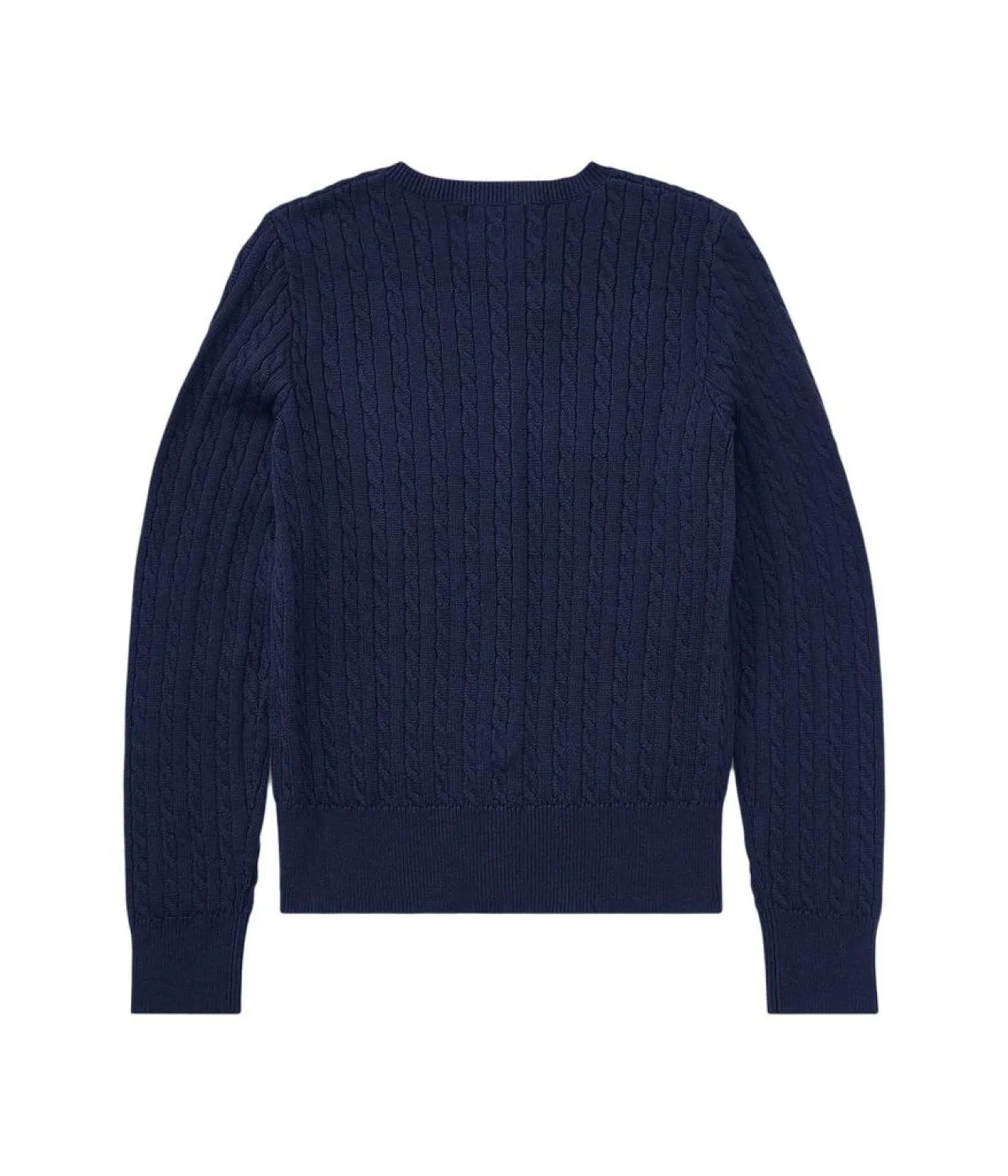 Cable Knit Cotton Cardigan (Big Kids)