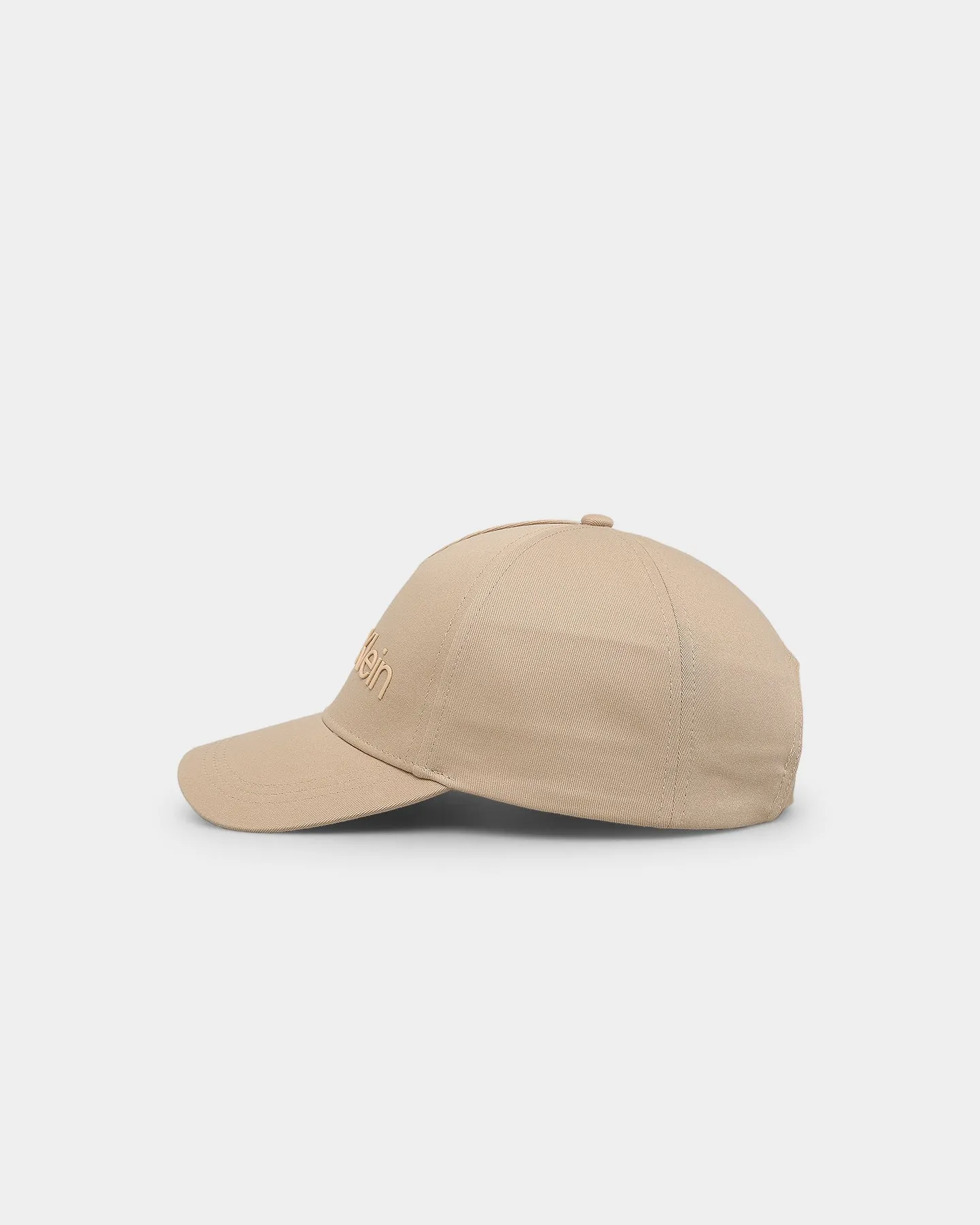 Calvin Klein Technical Logo Baseball Cap Stony Beige