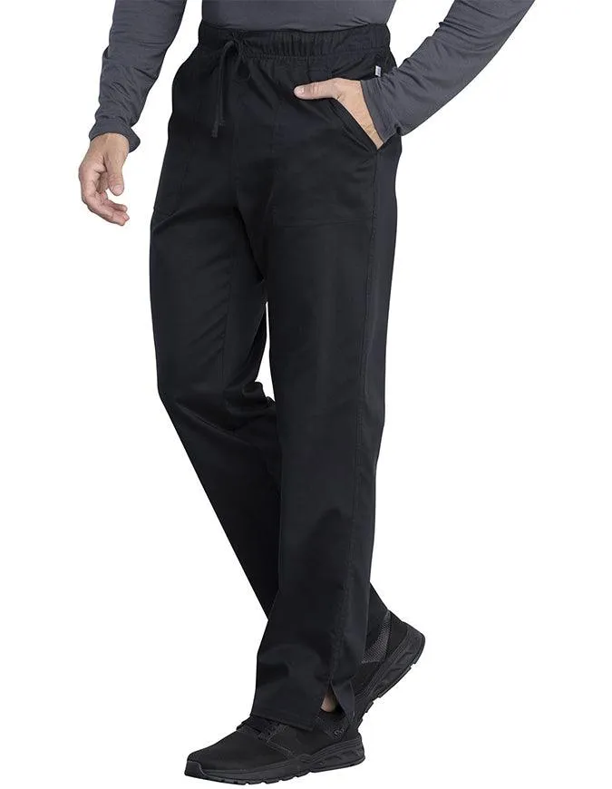 Cherokee Workwear Revolution Tech Unisex Mid Rise Straight Leg Petite Pant