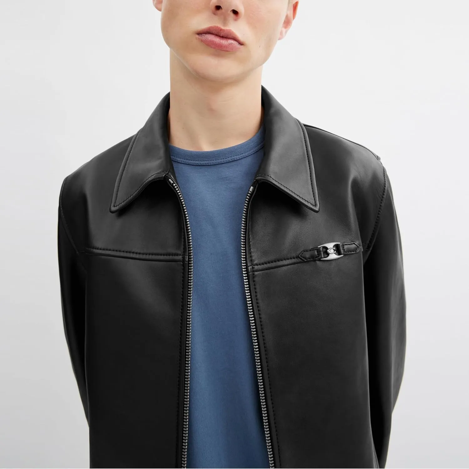 Coach Men's Lightweight Lthr JKT
