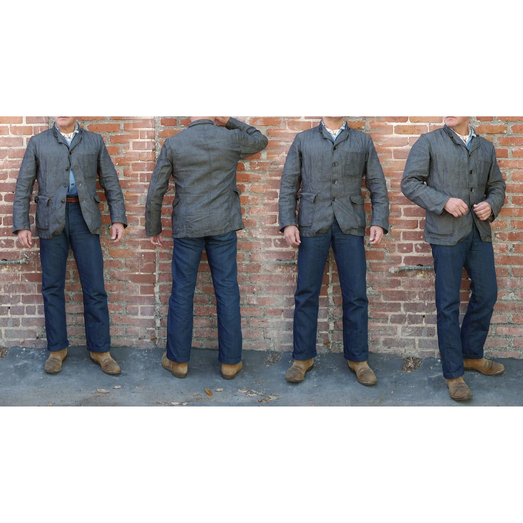 Continental Sportcoat - Charcoal