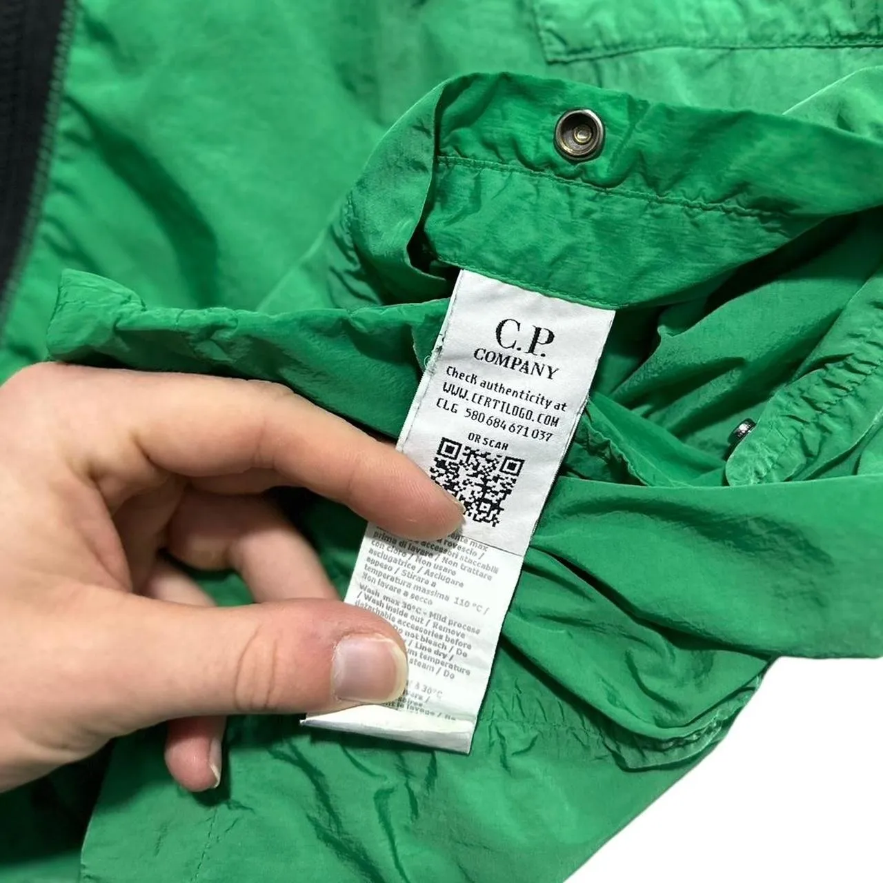 CP Company Green Nylon Jacket