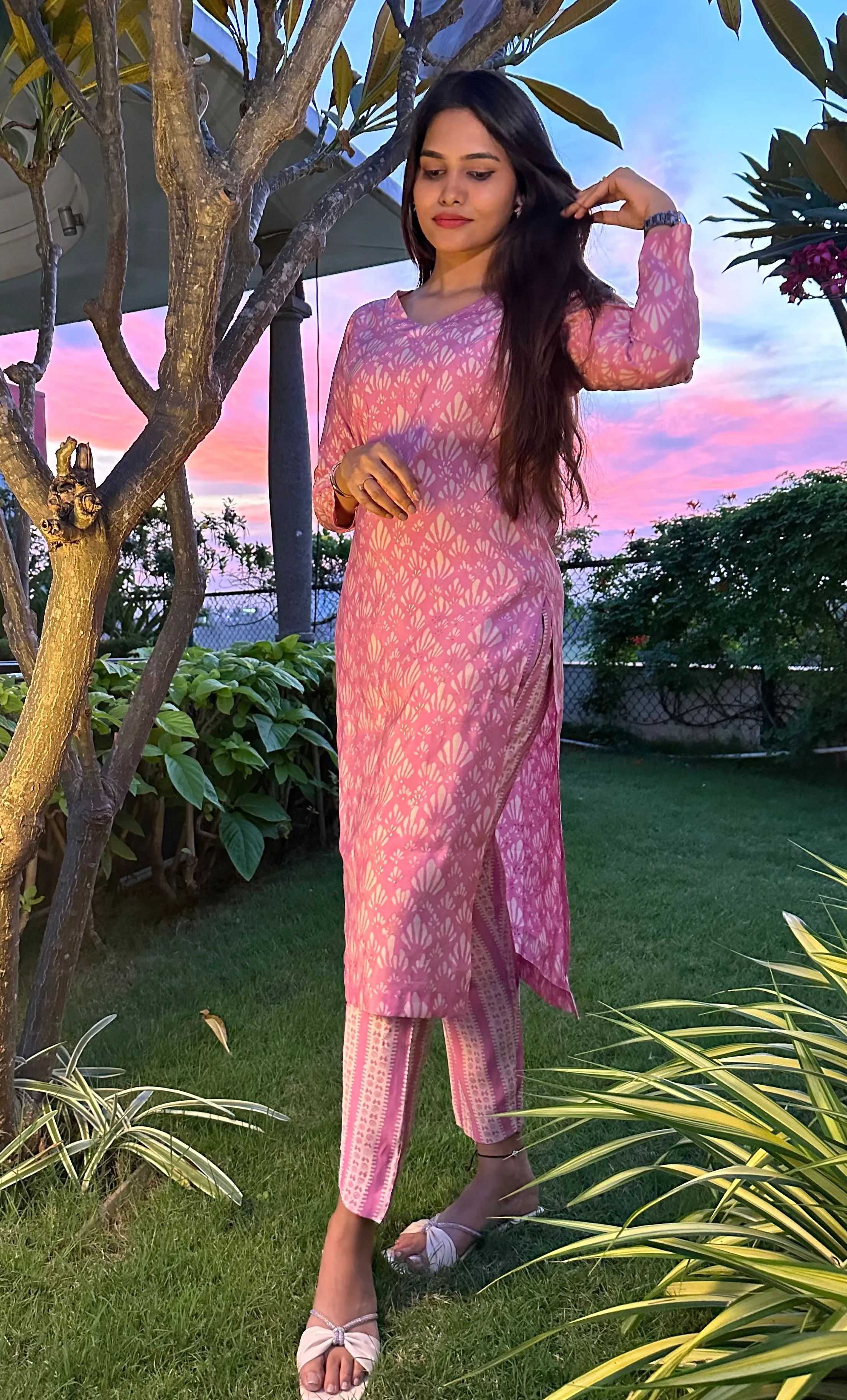 Dhiti 2Pc Set Pink