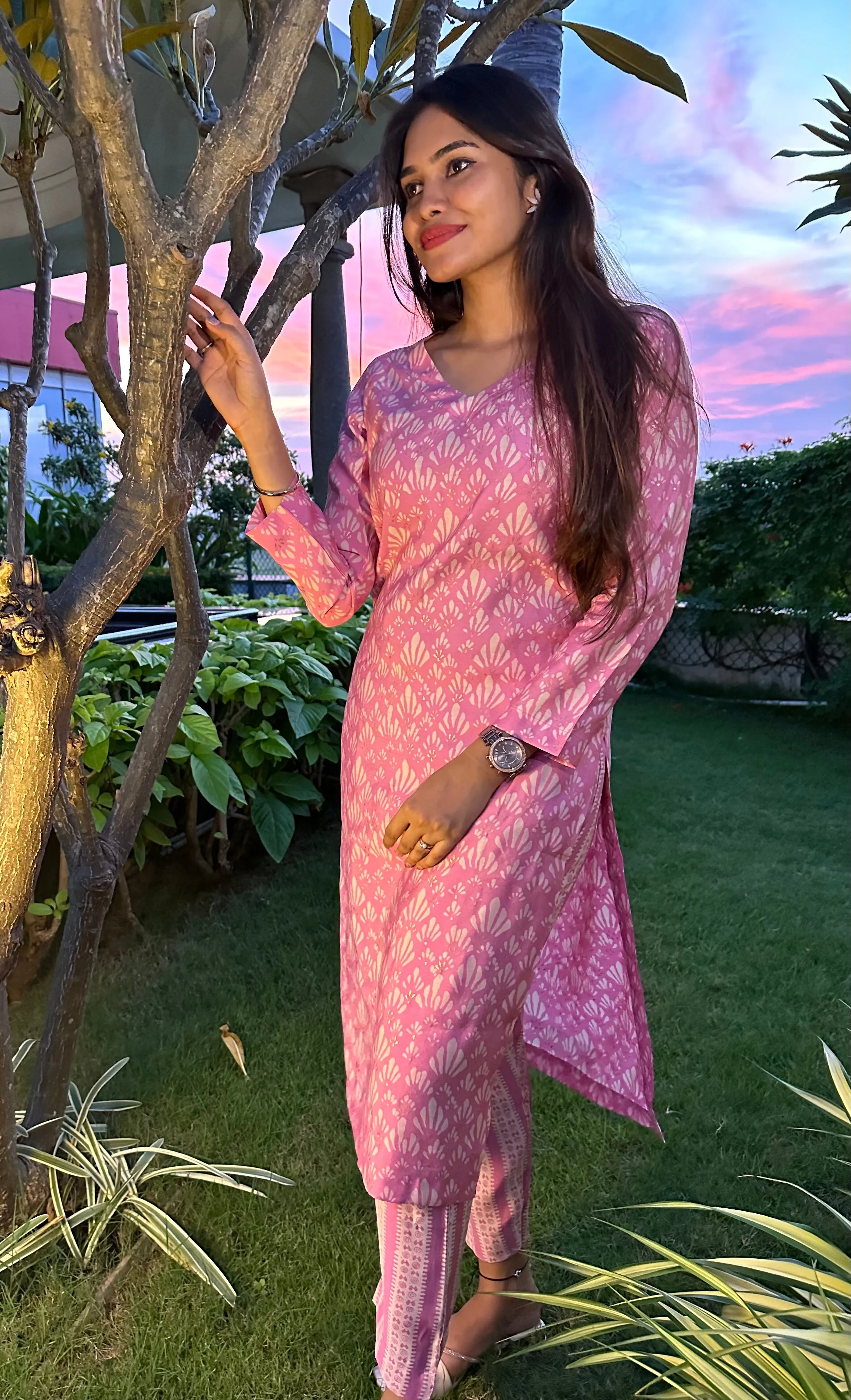 Dhiti 2Pc Set Pink