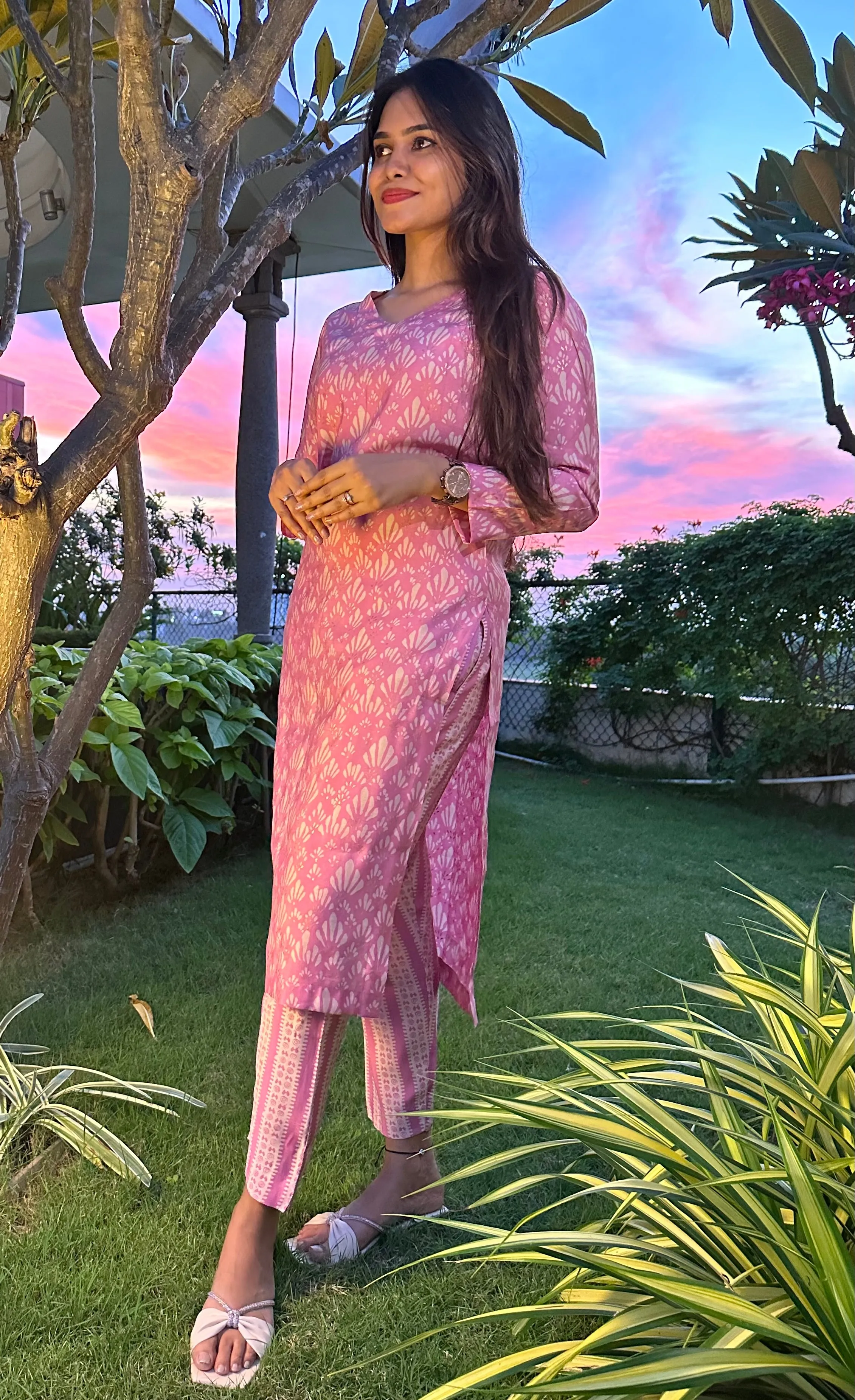 Dhiti 2Pc Set Pink