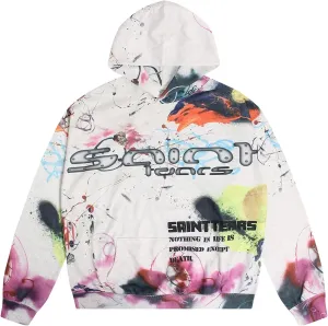 DONCARE Saint Tears Camouflage Vintage Full Patterm Print Hoodie Oversized Casual Daily Match Sweatshirts
