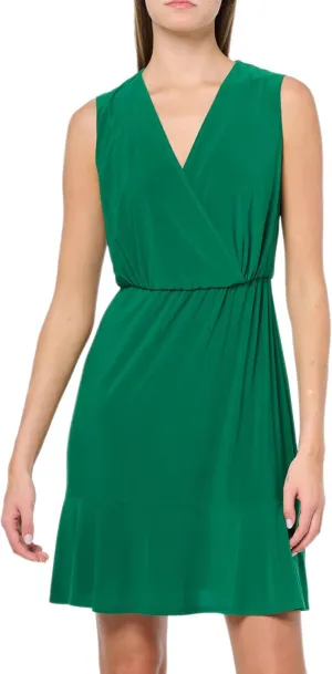 Eliza J Women's Sleeveless V-Neck Fit & Flare Mini Dress