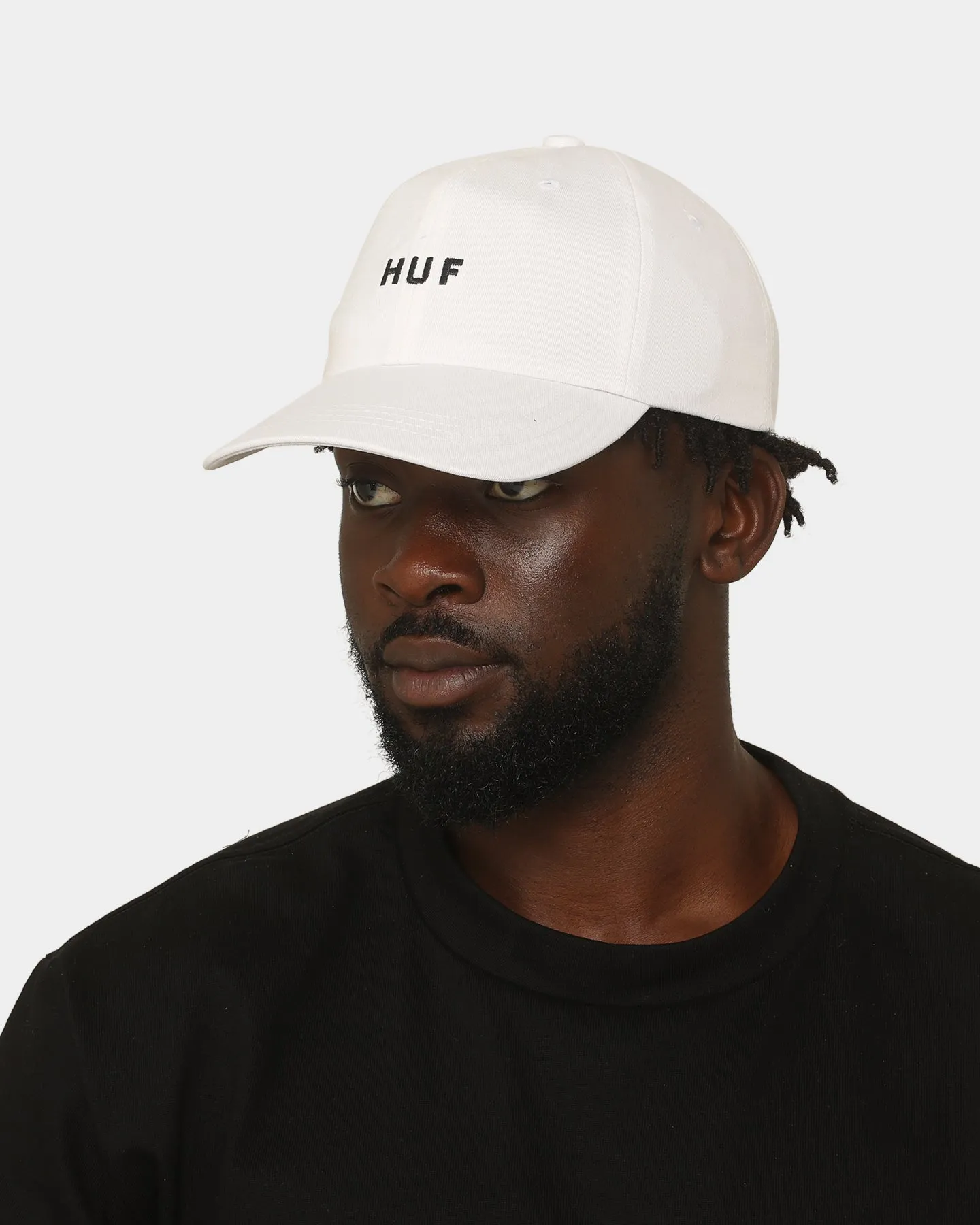 HUF Essentials OG Logo Strapback White