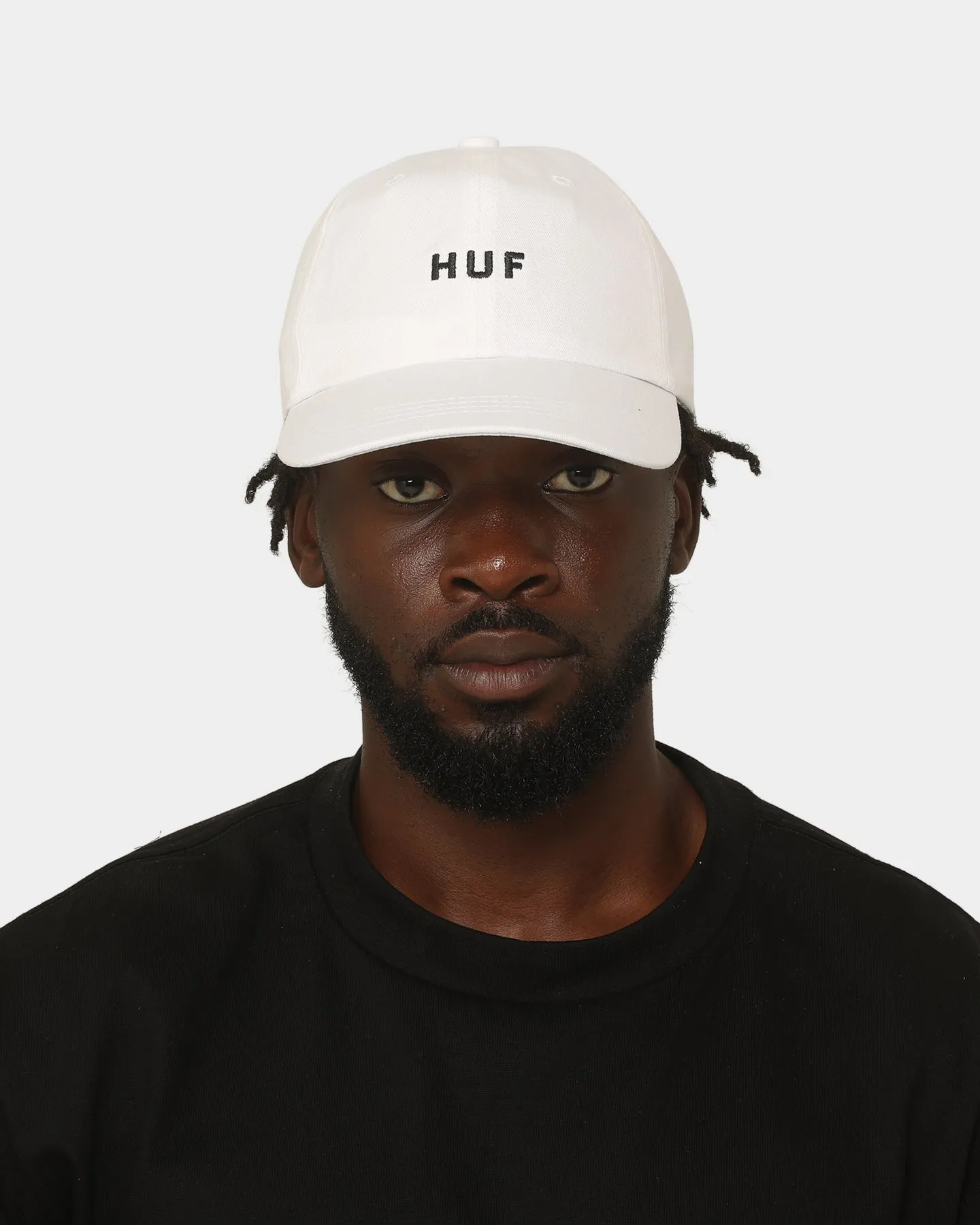 HUF Essentials OG Logo Strapback White