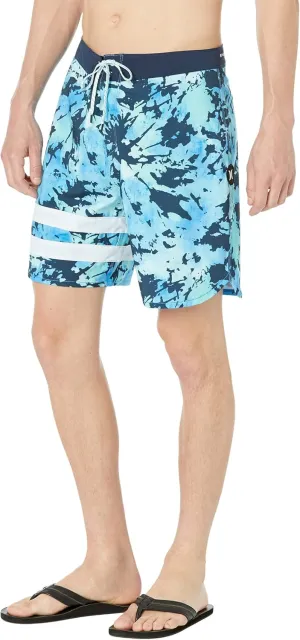 Hurley Phantom Block Party 18" Boardshorts Blue Heroic 34