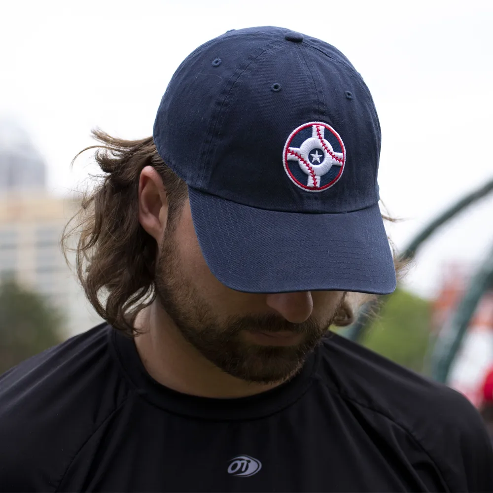 Indianapolis Indians '47 Adult Circle City Navy Clean Up Adjustable Cap