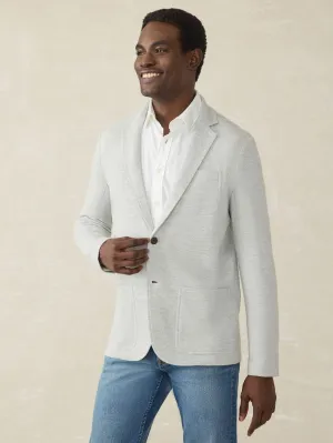 Inlet Knit Blazer - Heather Grey