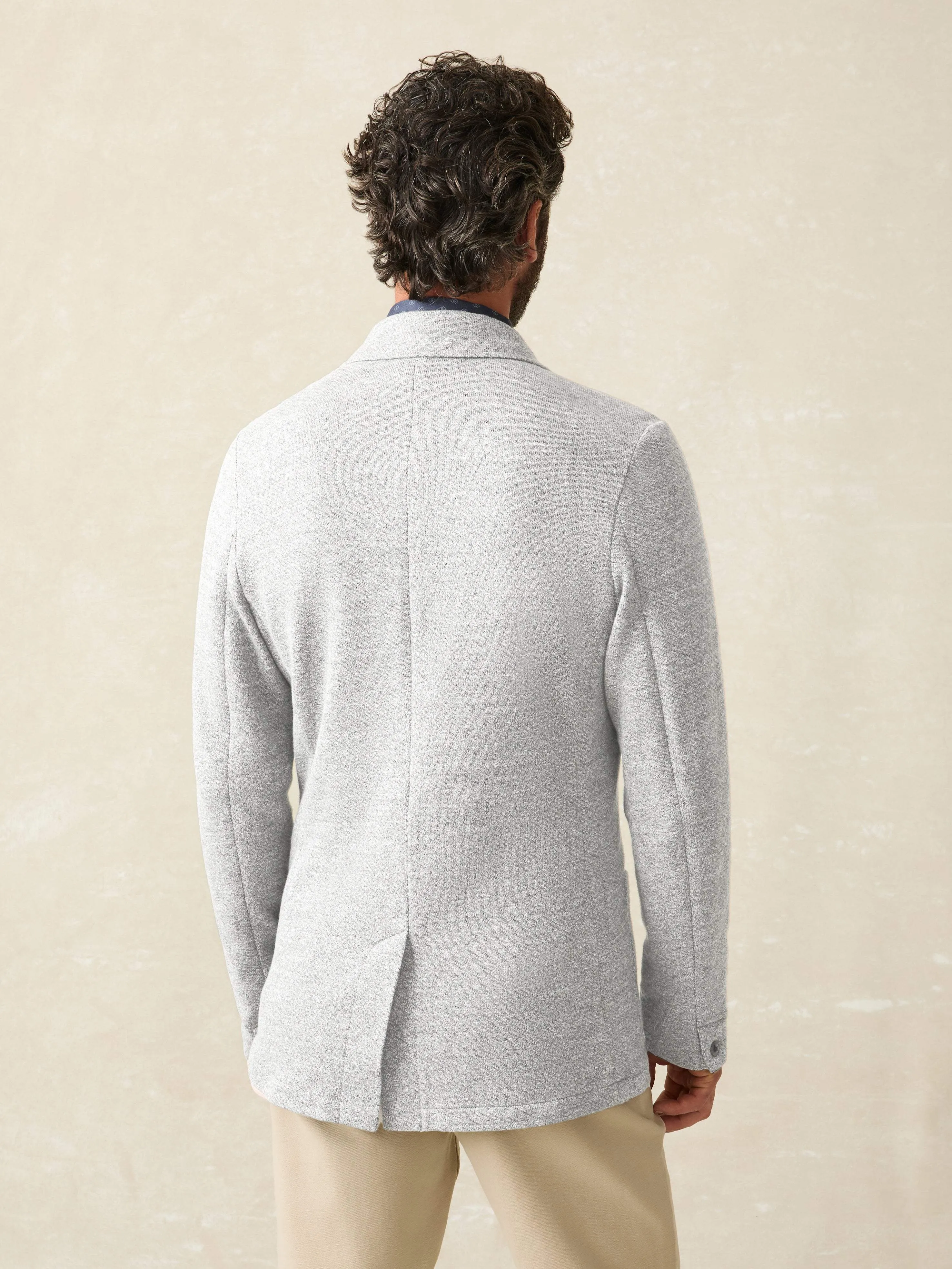 Inlet Knit Blazer (Tall) - Heather Grey