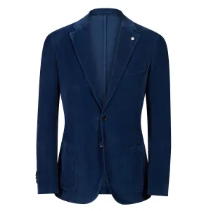 L.B.M. 1911 Unstructured Two-Button Jacket DARK BLUE REG
