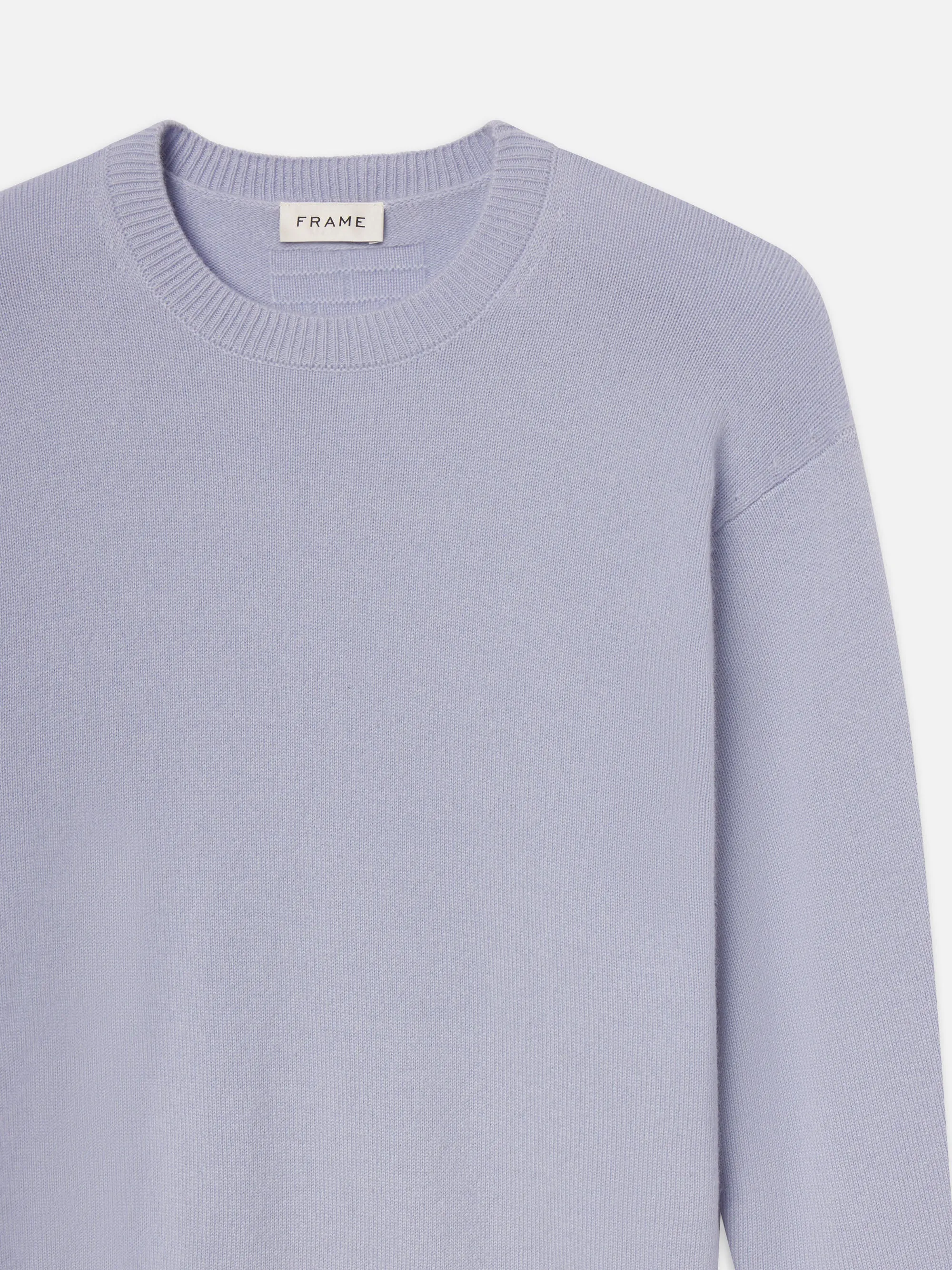 Light Weight Cashmere Crewneck -- Baby Blue