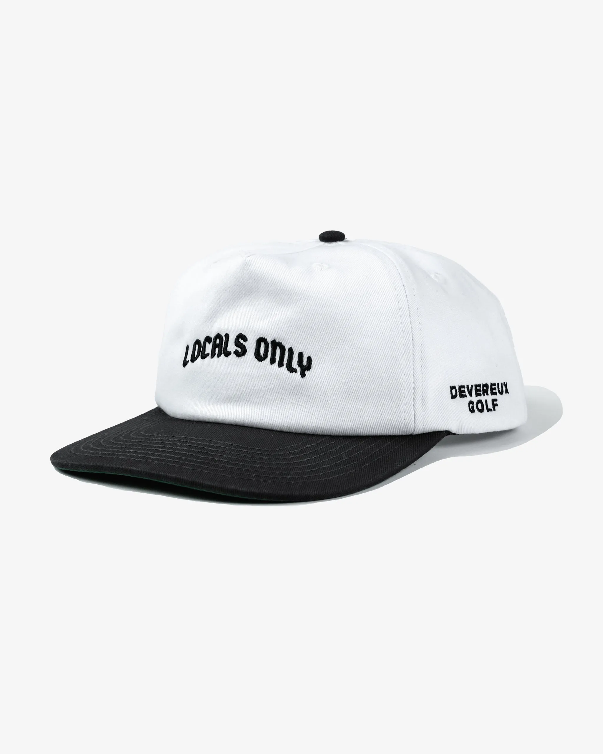 Locals Only Snapback - White