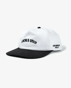 Locals Only Snapback - White