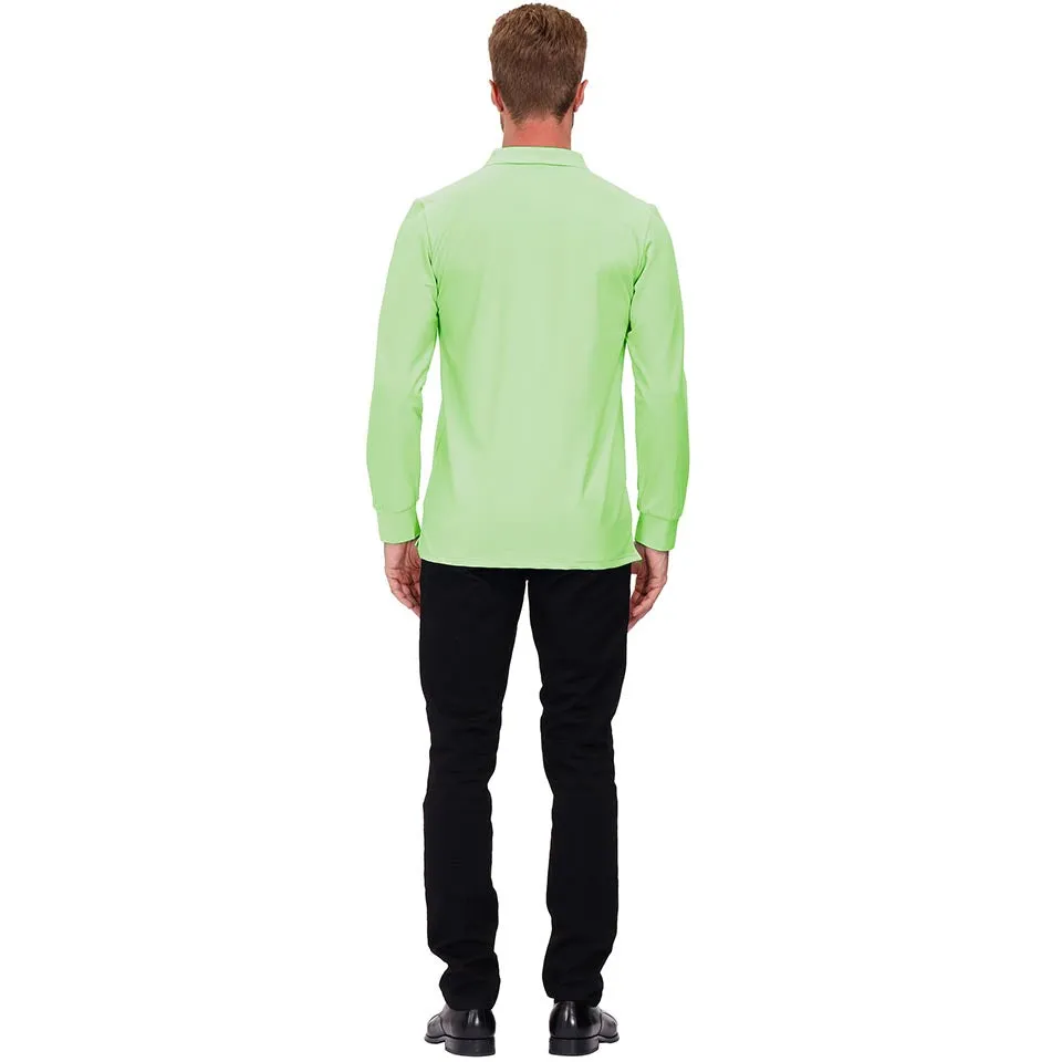 Men's Polo Shirts Long Sleeve Golf Shirts