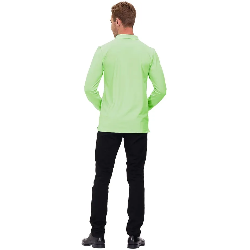 Men's Polo Shirts Long Sleeve Golf Shirts
