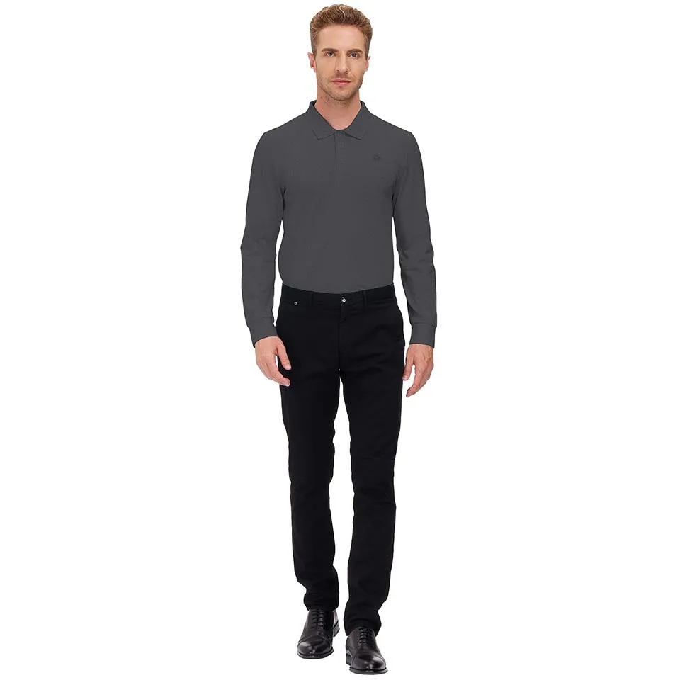 Men's Polo Shirts Long Sleeve Golf Shirts