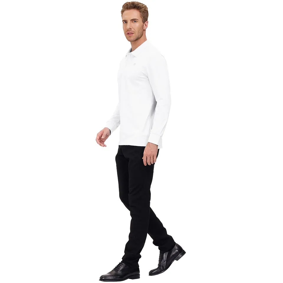 Men's Polo Shirts Long Sleeve Golf Shirts