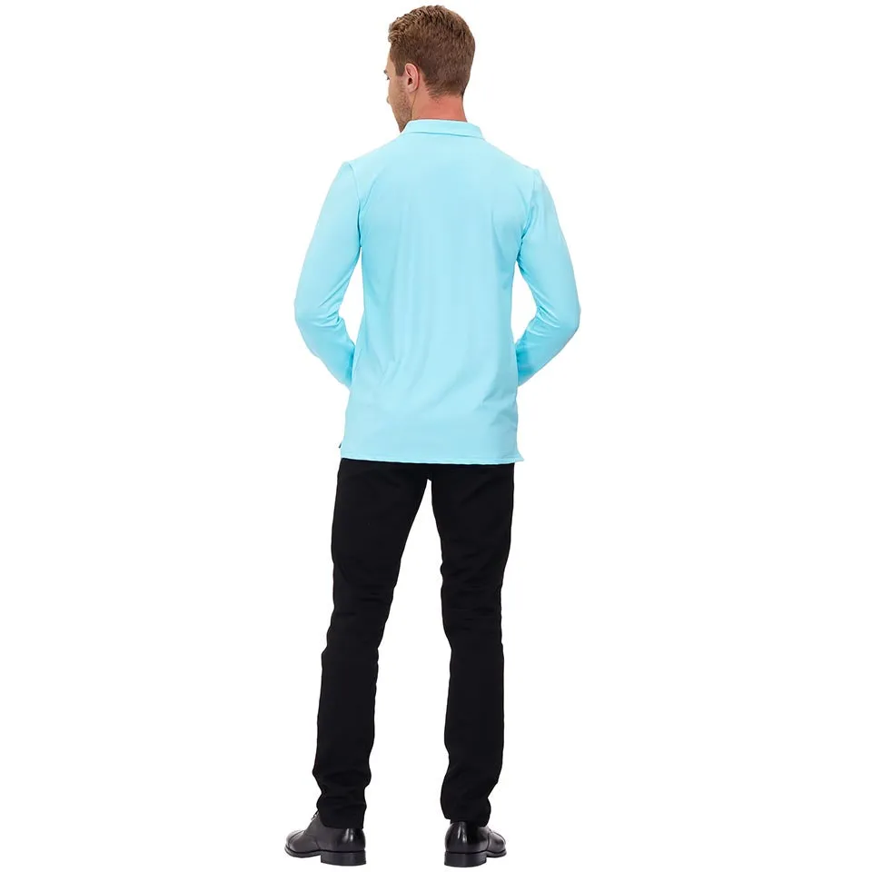 Men's Polo Shirts Long Sleeve Golf Shirts