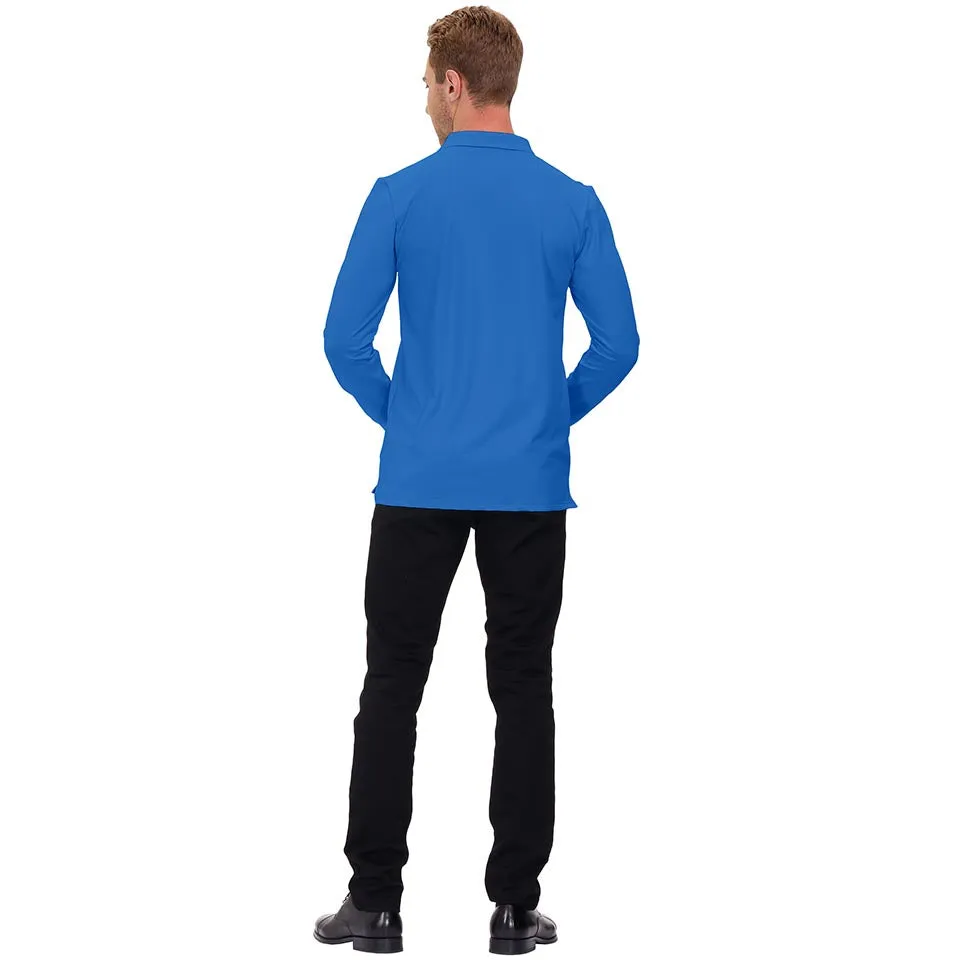 Men's Polo Shirts Long Sleeve Golf Shirts