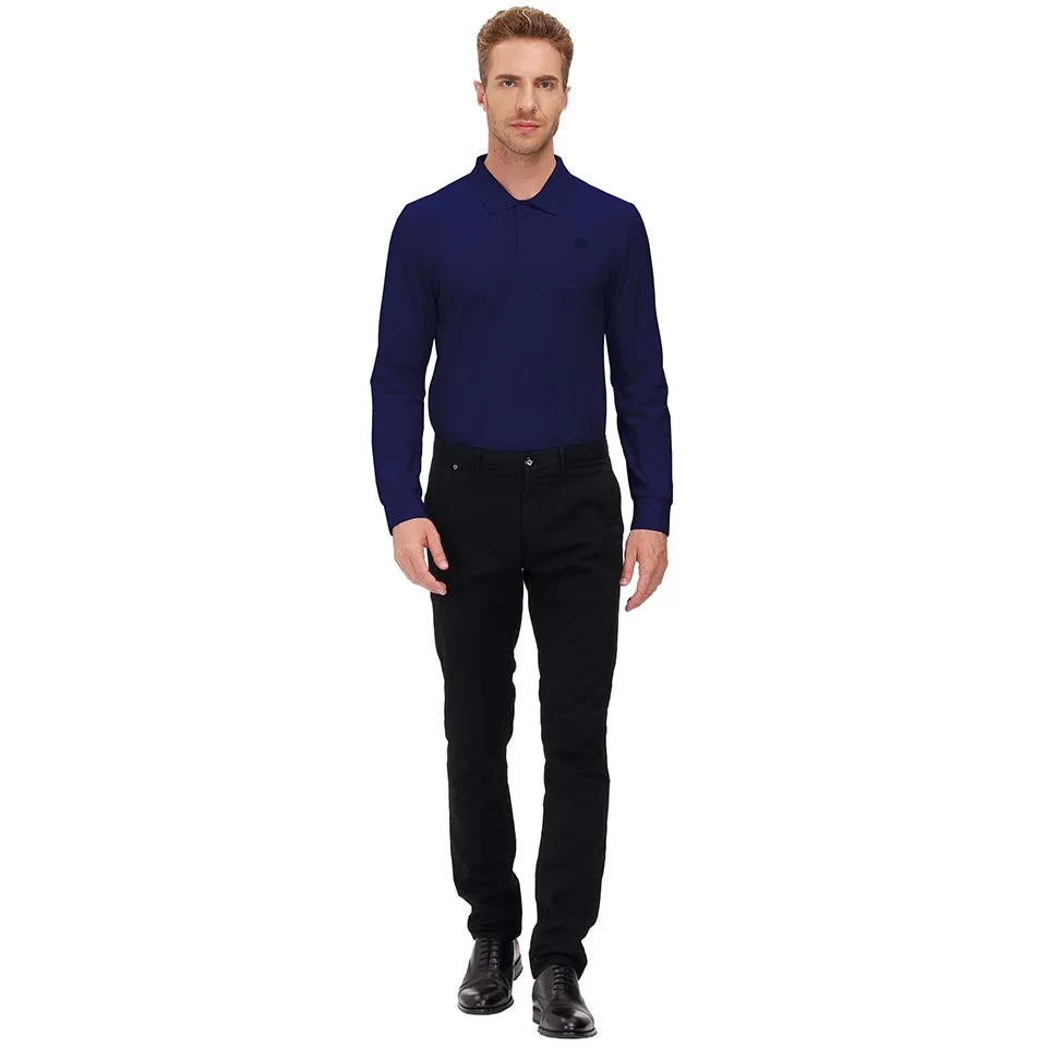 Men's Polo Shirts Long Sleeve Golf Shirts