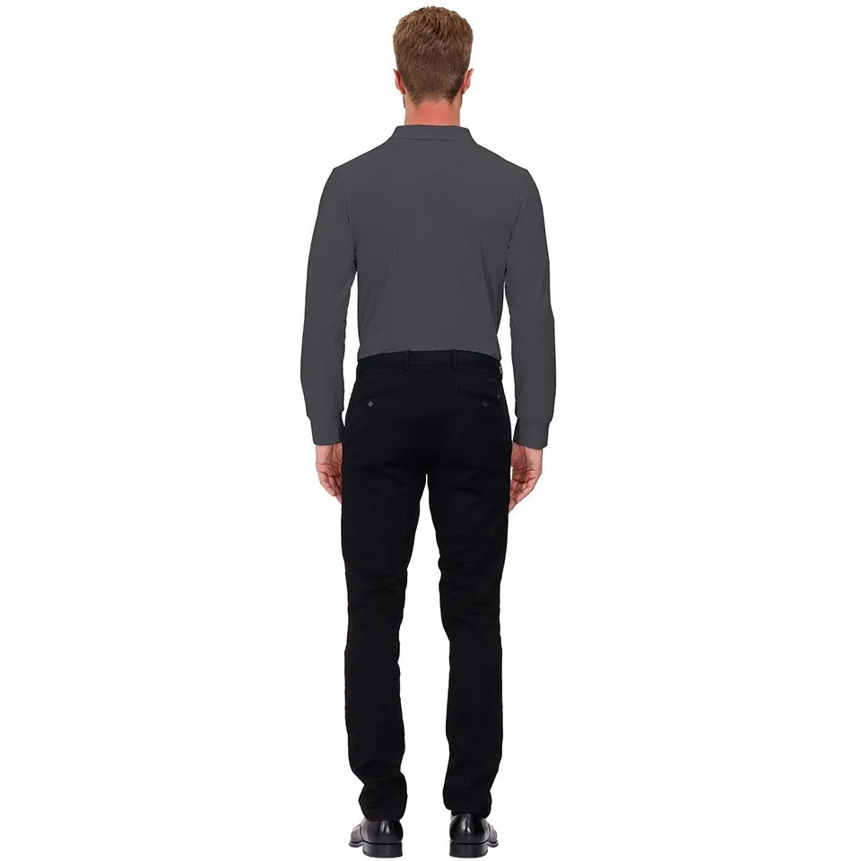 Men's Polo Shirts Long Sleeve Golf Shirts