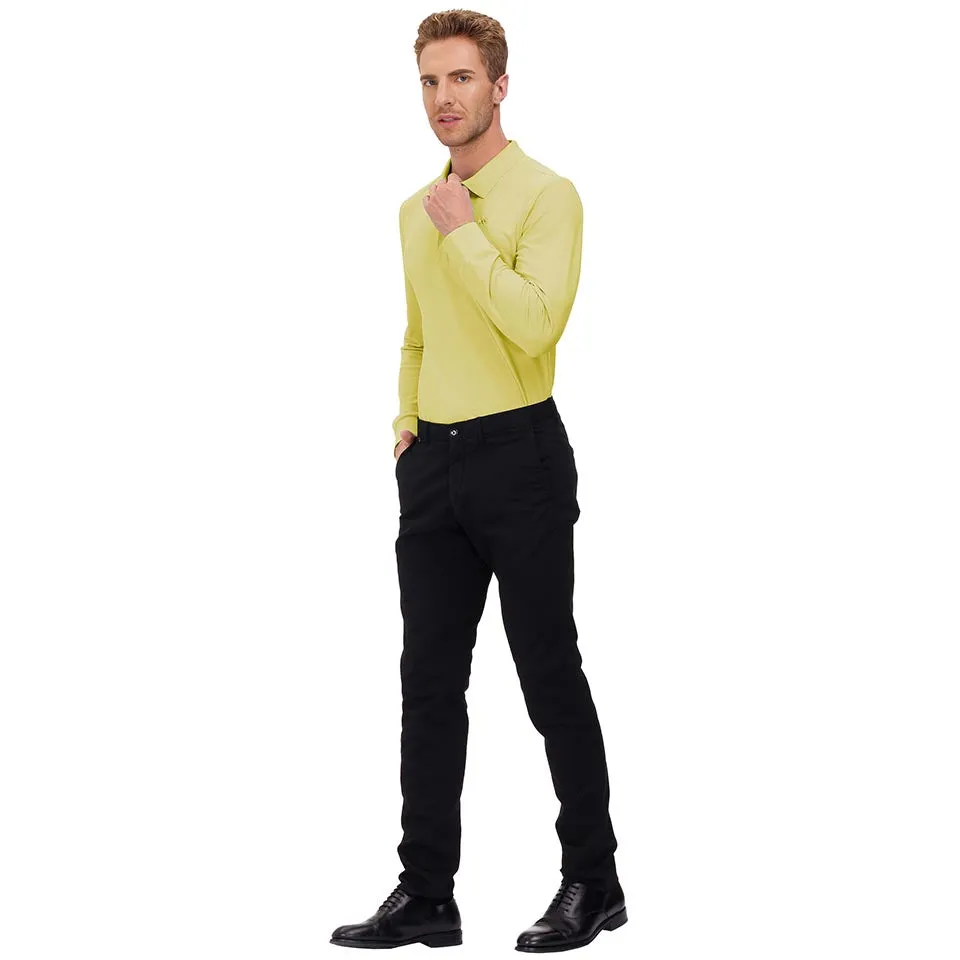 Men's Polo Shirts Long Sleeve Golf Shirts