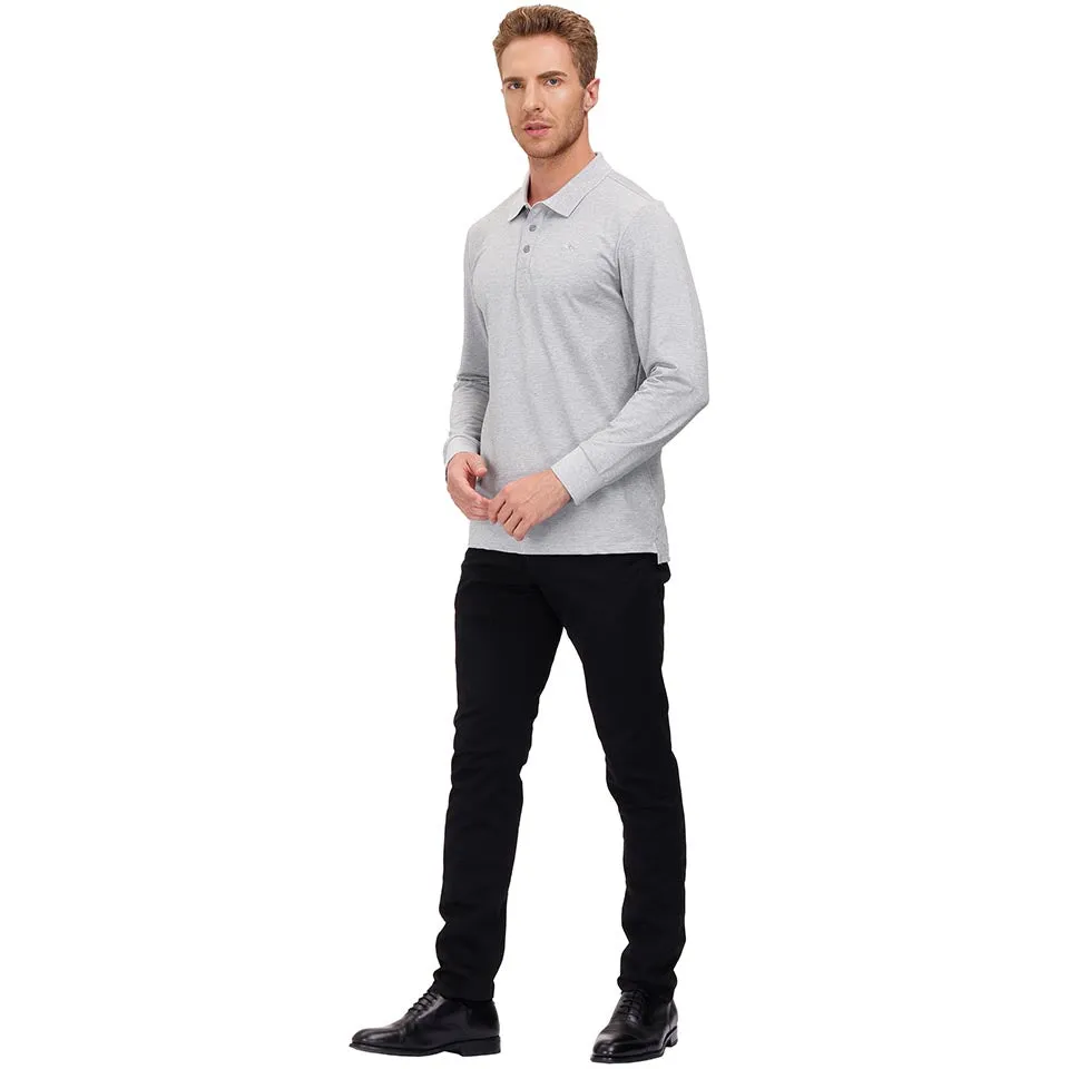 Men's Polo Shirts Long Sleeve Golf Shirts