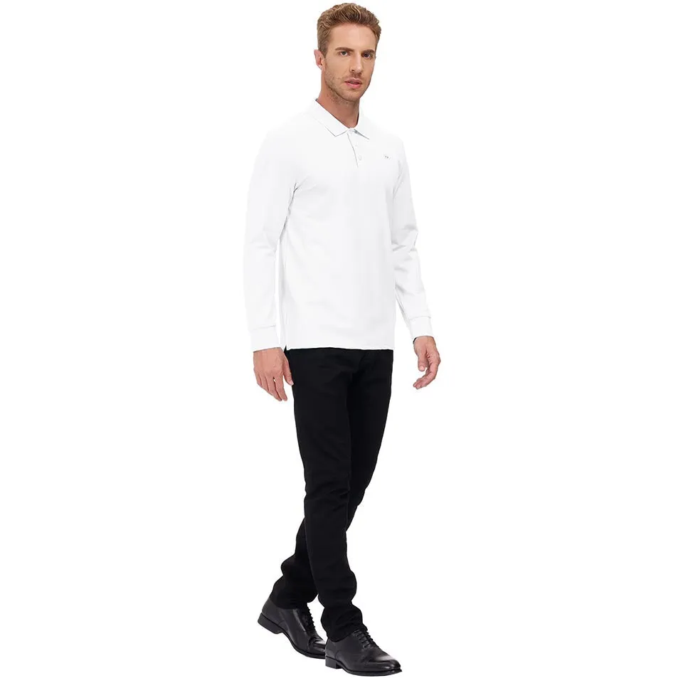 Men's Polo Shirts Long Sleeve Golf Shirts