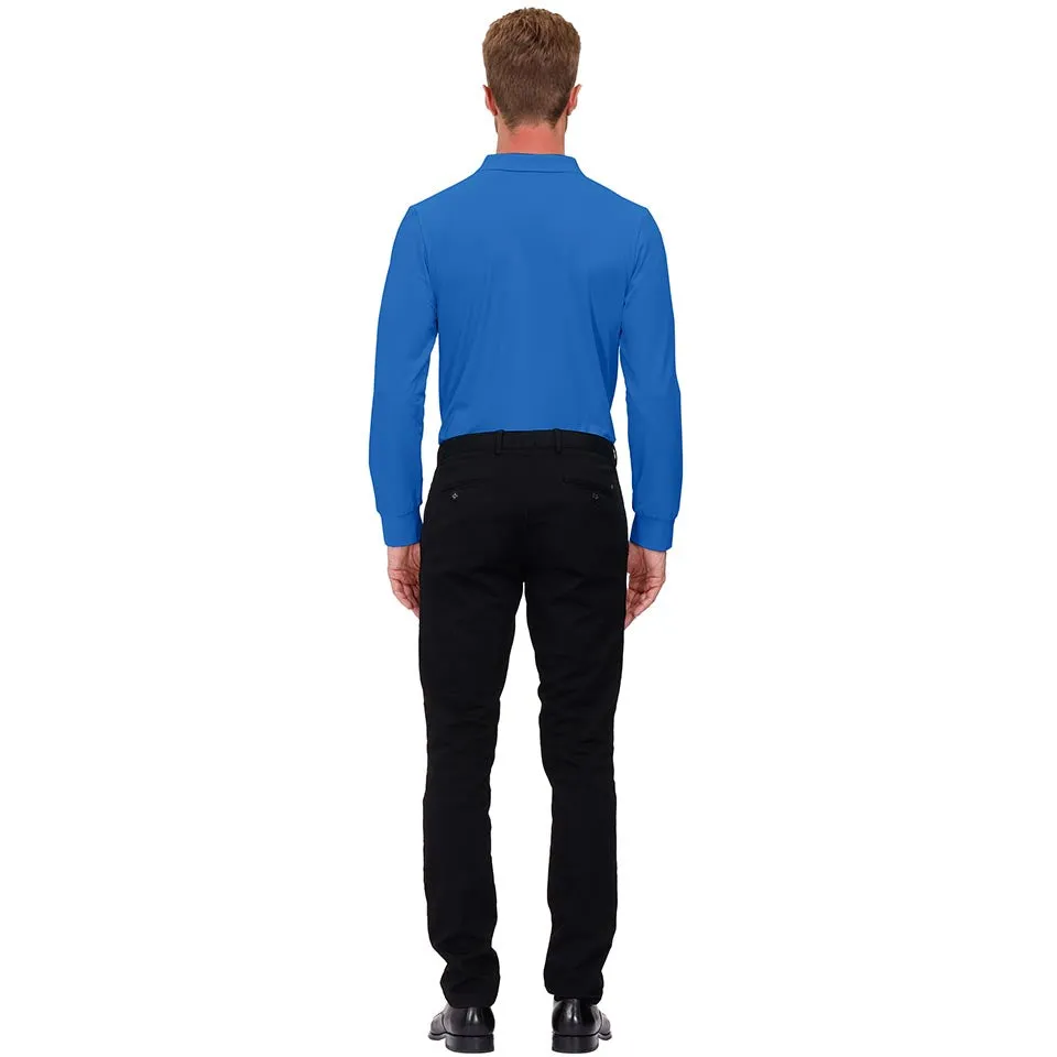 Men's Polo Shirts Long Sleeve Golf Shirts