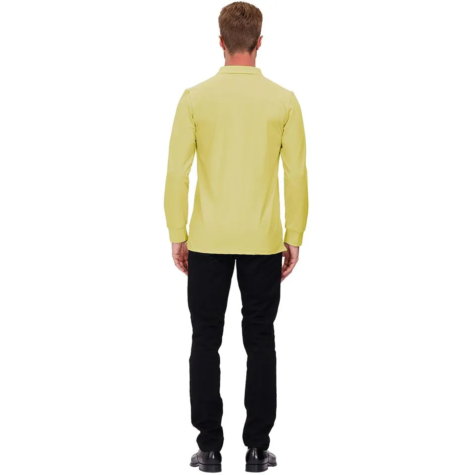 Men's Polo Shirts Long Sleeve Golf Shirts