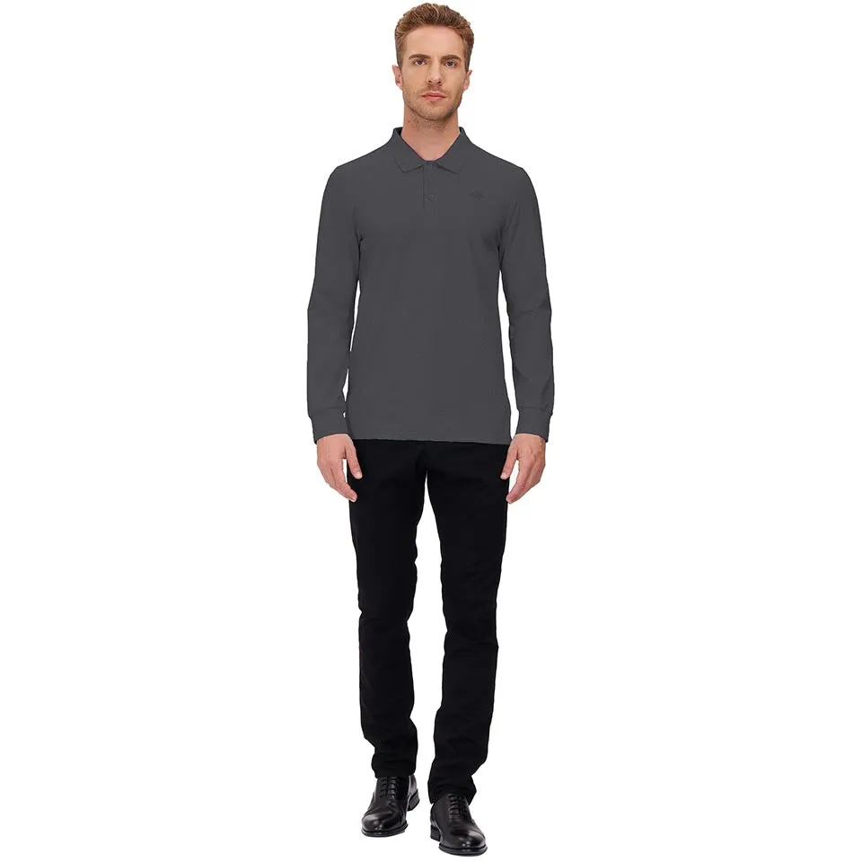 Men's Polo Shirts Long Sleeve Golf Shirts