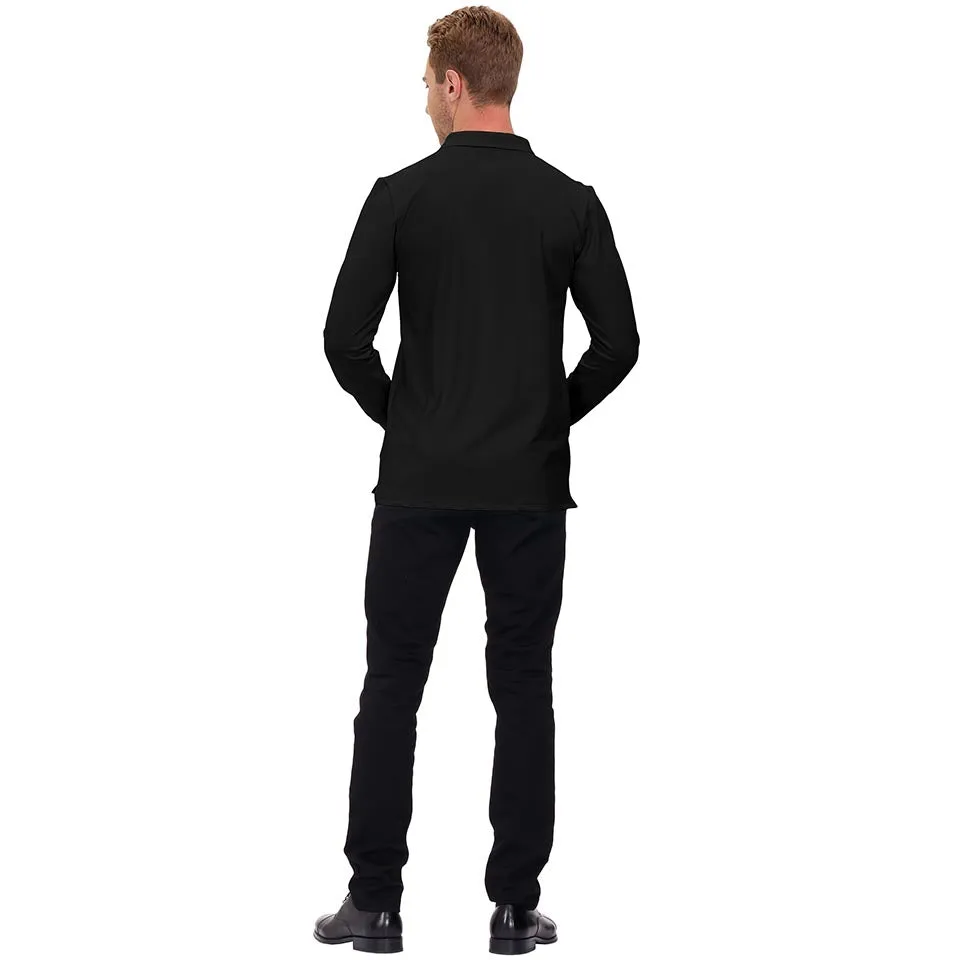 Men's Polo Shirts Long Sleeve Golf Shirts