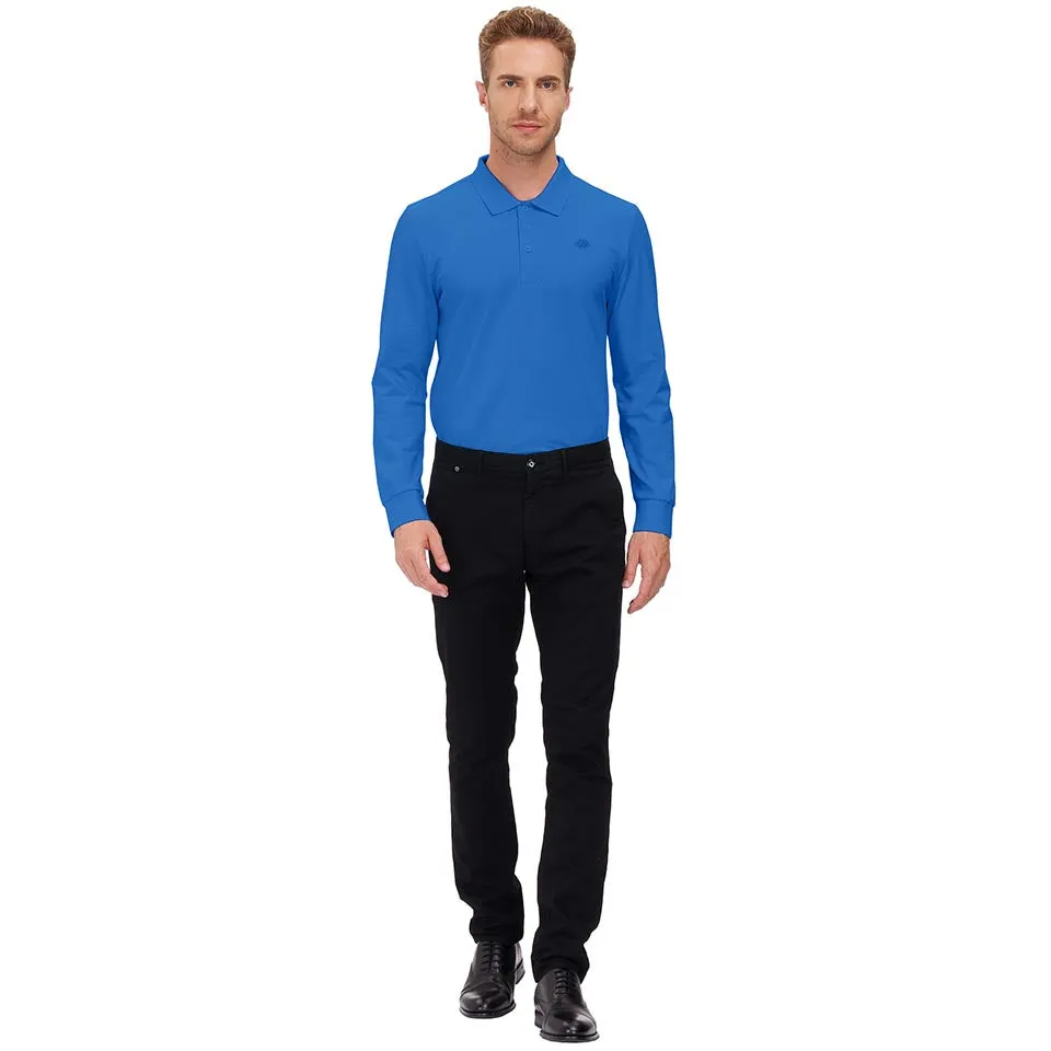 Men's Polo Shirts Long Sleeve Golf Shirts