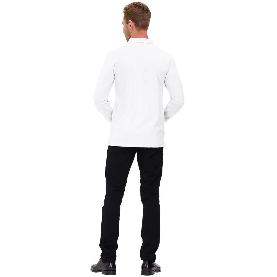 Men's Polo Shirts Long Sleeve Golf Shirts
