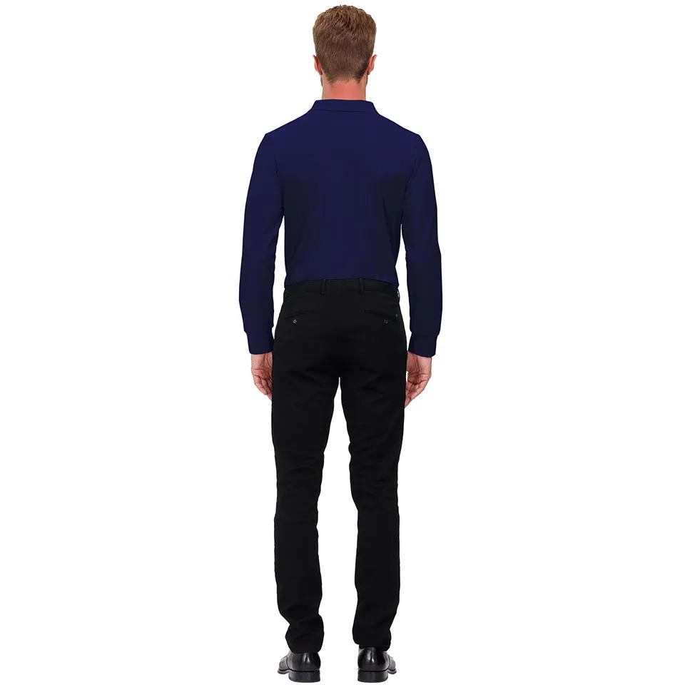 Men's Polo Shirts Long Sleeve Golf Shirts