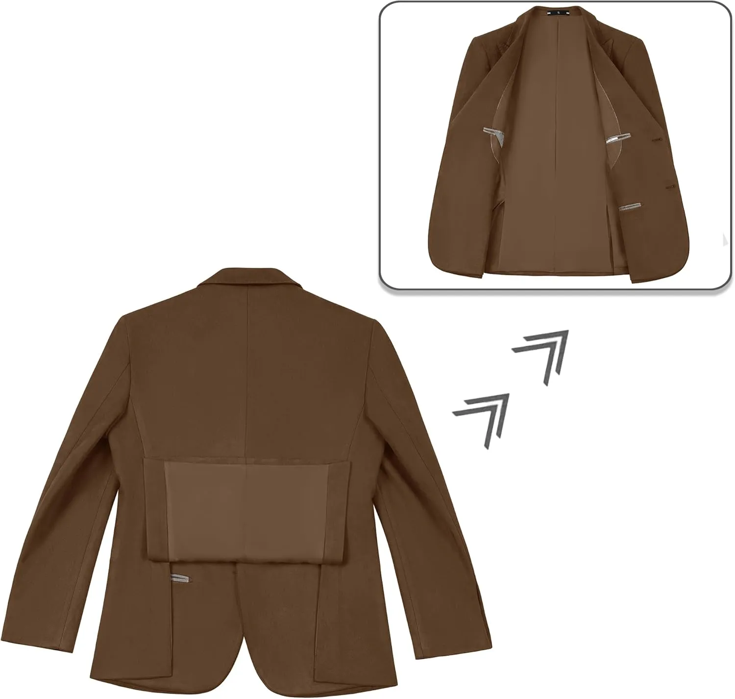 Mens Slim Fit Suits Formal Suede Suit for Men 2 Piece Wedding Prom Tuxedos Peak Lapel Business Party Suit Set