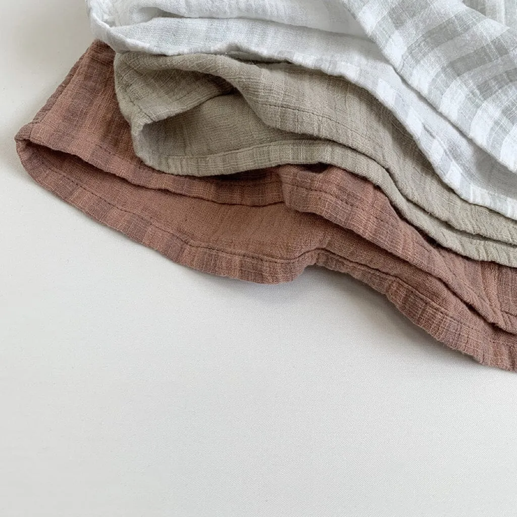Minimalist Vertical Striped Casual Shirt