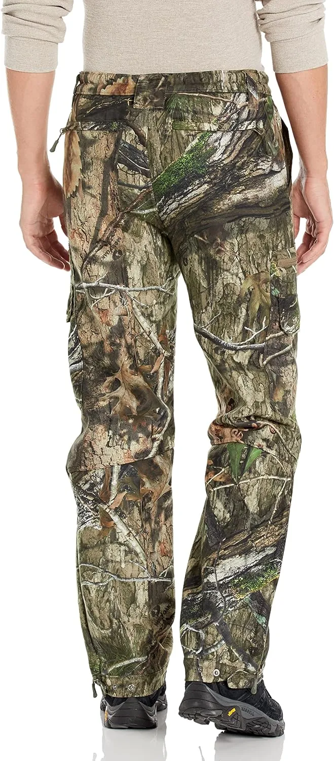 Mossy Oak Sherpa Fleece Lined Camo Hunting Pants for Men