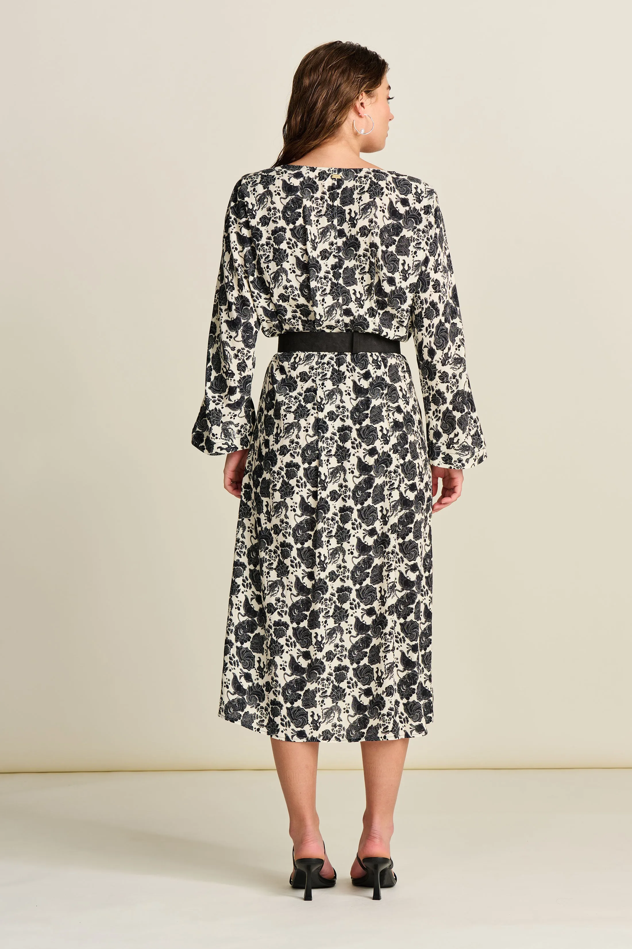 POM Dress - Ocean World Crinkle